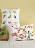 Birdie and Wing It Throw Pillows - Set of Both