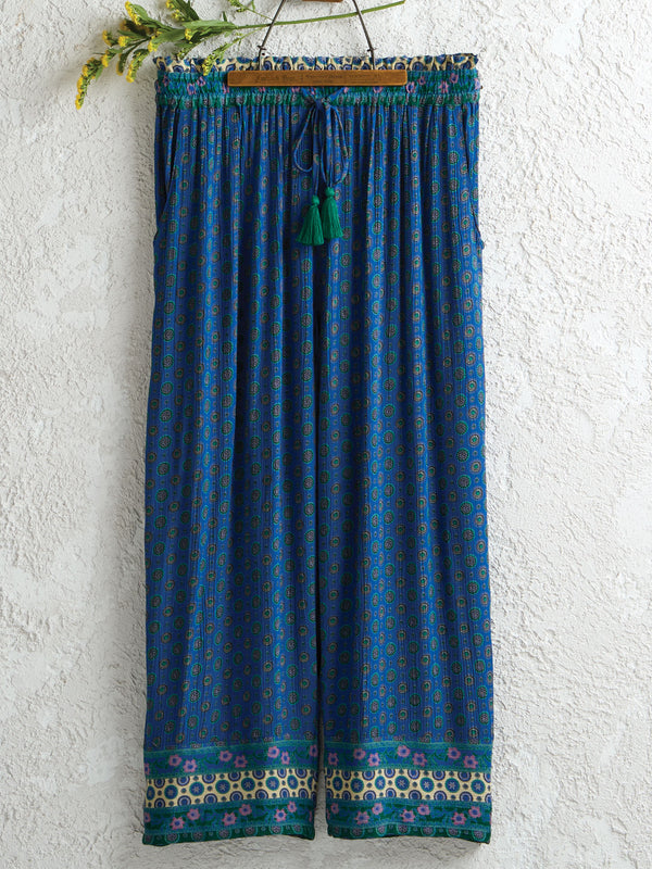 Jaipur Blue Festival Pants