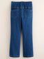 High Rise Stretch Denim Blue Jeans