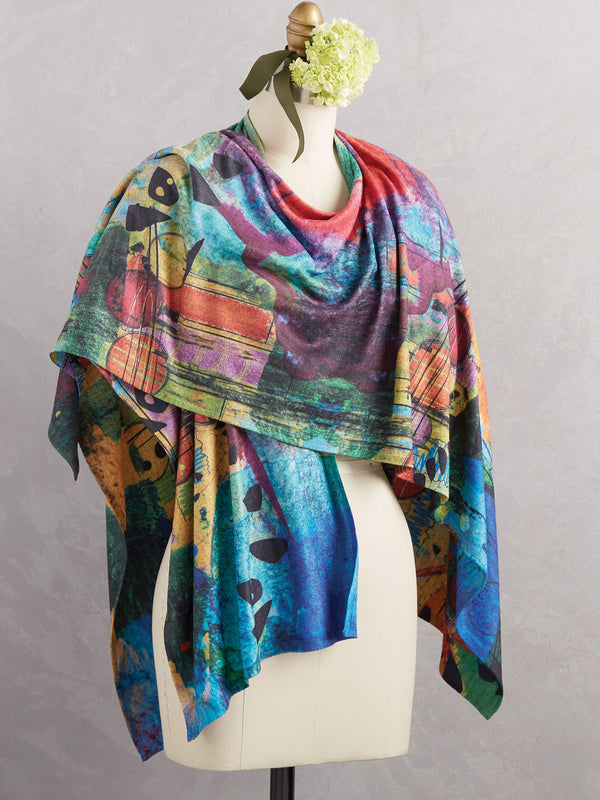 All Ways Knit Wrap - Klee Colors