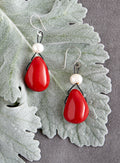 Little Red Corvette Earrings