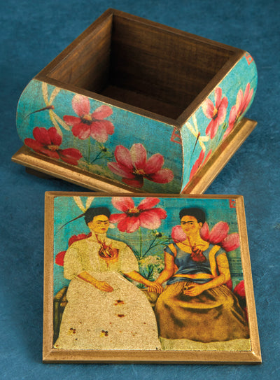 Las Dos Fridas Decoupage Box