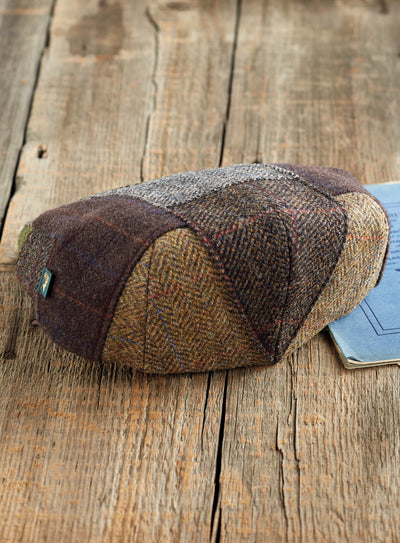 Woodlands Irish Tweed Patchwork Cap