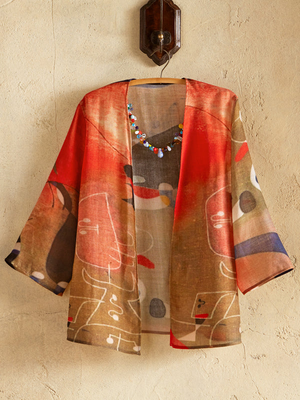 Surrealism Wool Jacket FINAL SALE (No Returns)