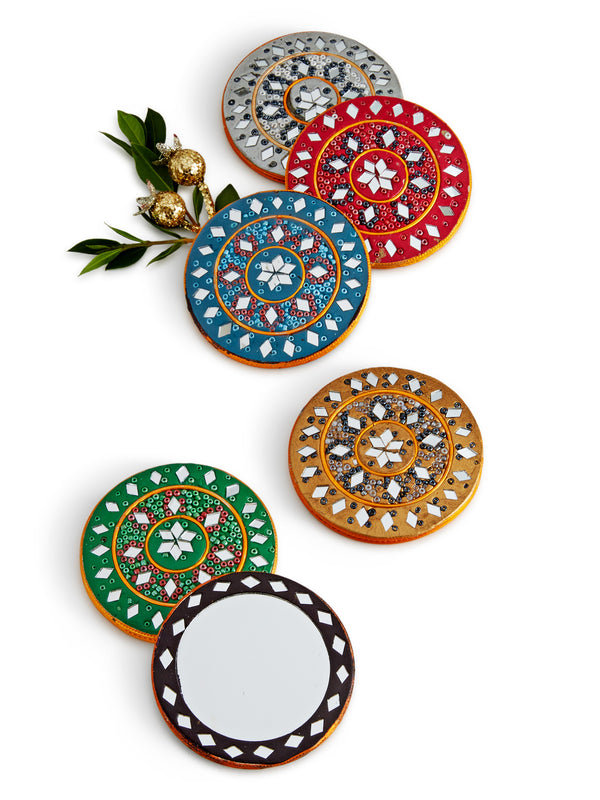 Festival of Lights Pocket Mirrors - Set of 6