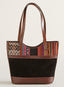 Illimani Wool and Suede Tote