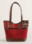 Illimani Wool and Suede Tote