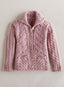 Irish Rose Cable Cardigan