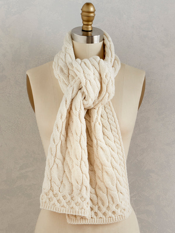 Aran Shoreside Scarf