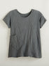 Crinkle Cotton Trapeze Tee