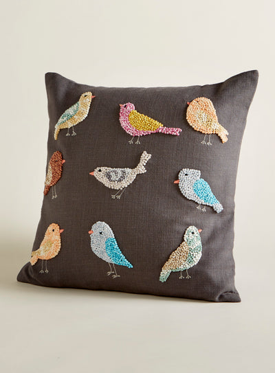 On a Lark Throw Pillow