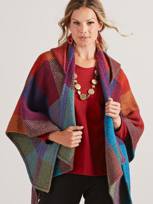 Wild Atlantic Way Woolen Poncho