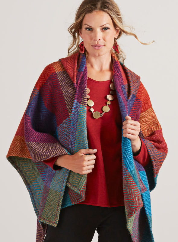 Wild Atlantic Way Woolen Poncho