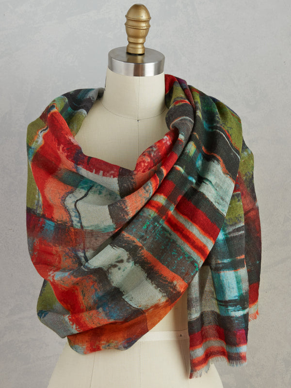 Abstract Admiration Scarf