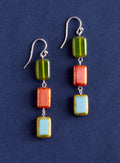 Bohemian Treasures Triple-Tile Earrings