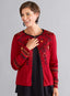 Peak of Elegance Reversible Cardigan