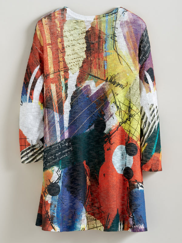 Chroma Collage Lightweight Sweater