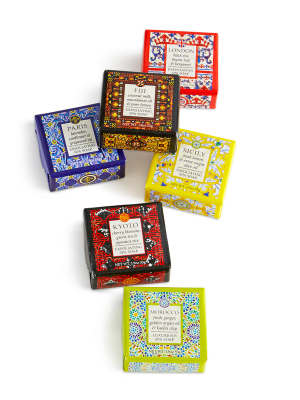 Around the World Shea Butter Soaps - Set of 6