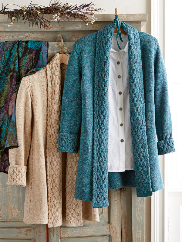 Causeway Coast Shawl-Collar Cardigan FINAL SALE (No Returns)