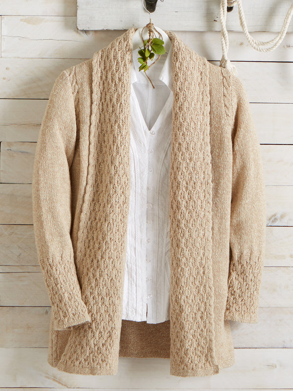 Causeway Coast Shawl-Collar Cardigan FINAL SALE (No Returns)