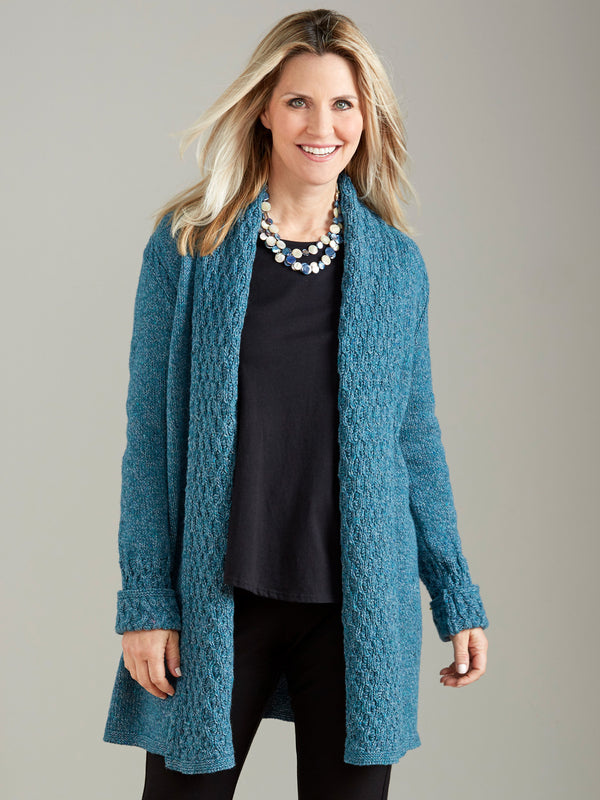 Causeway Coast Shawl-Collar Cardigan FINAL SALE (No Returns)