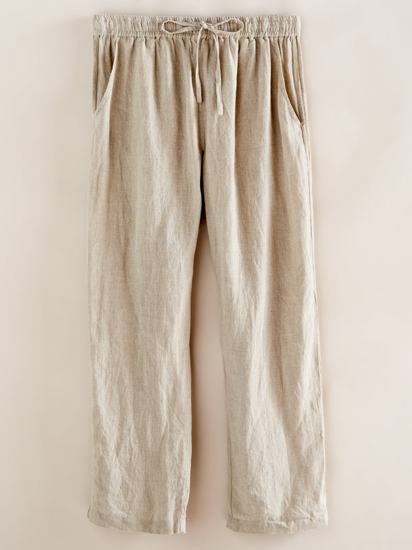 Malaga European Linen Relaxed Pant