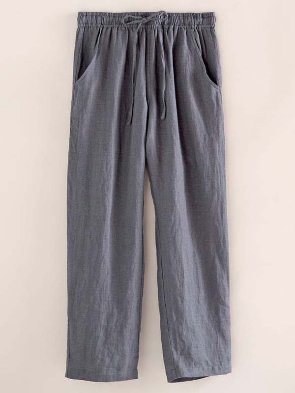 Malaga European Linen Relaxed Pant