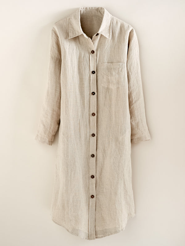 Tyrol European Linen Long Tunic