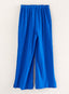 Galveston Wide-Leg Cotton Gauze Pant