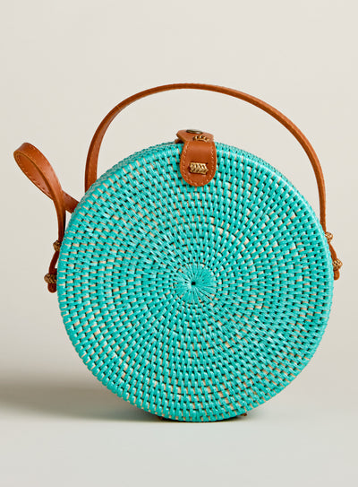 Balinese Rattan Basket Bag