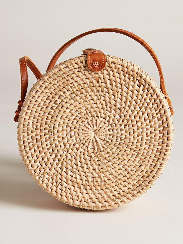 Balinese Rattan Basket Bag