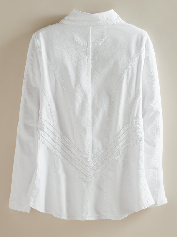 Peruvian Lily Long-Sleeve Blouse