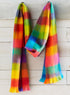 Rainbow Fleece Scarf