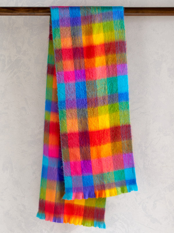 Rainbow Fleece Scarf