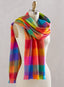 Rainbow Fleece Scarf