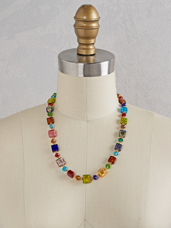 Treasure Box Venetian Glass Necklace