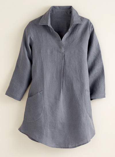 Majorca European Linen Pocket Tunic