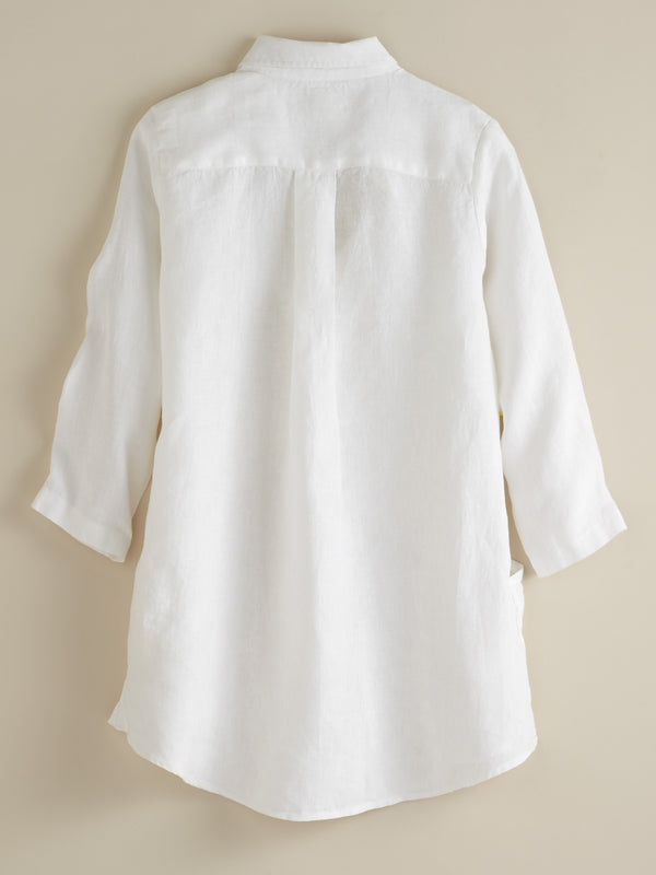 Majorca European Linen Pocket Tunic