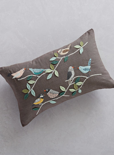 Flock Together Throw Pillow