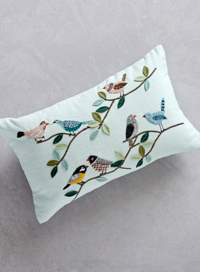 Flock Together Throw Pillow