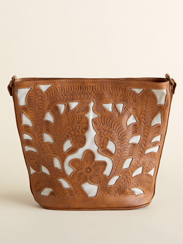 La Viña Hand-tooled Leather Bag