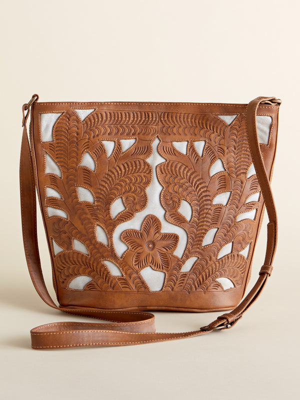 La Viña Hand-tooled Leather Bag