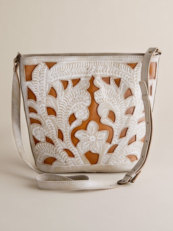 La Viña Hand-tooled Leather Bag