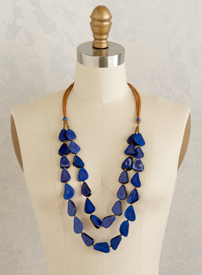 Tagua Raindrops Necklace