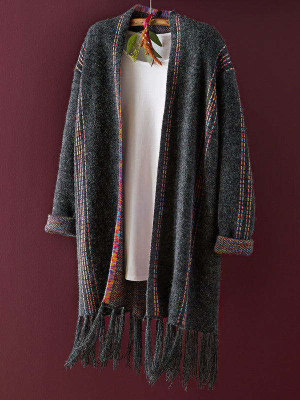 Moonbow Tassel Cardigan FINAL SALE (No Returns)