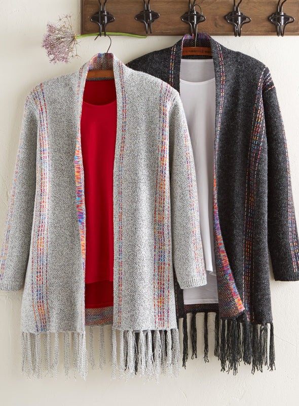 Moonbow Tassel Cardigan FINAL SALE (No Returns)