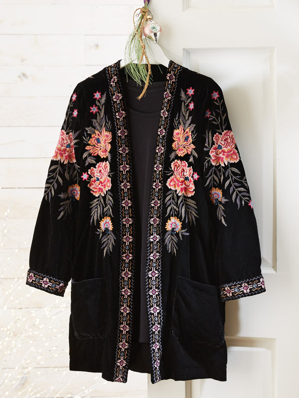 Some Velvet Morning Embroidered Jacket FINAL SALE (No Returns)