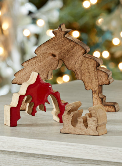 Nesting 3-D Nativity Set