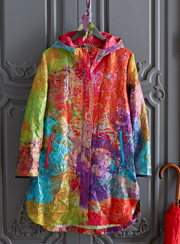 Packable Rainbow Raincoat