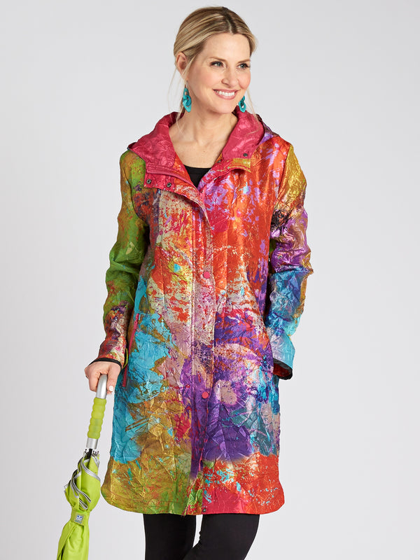 Packable Rainbow Raincoat